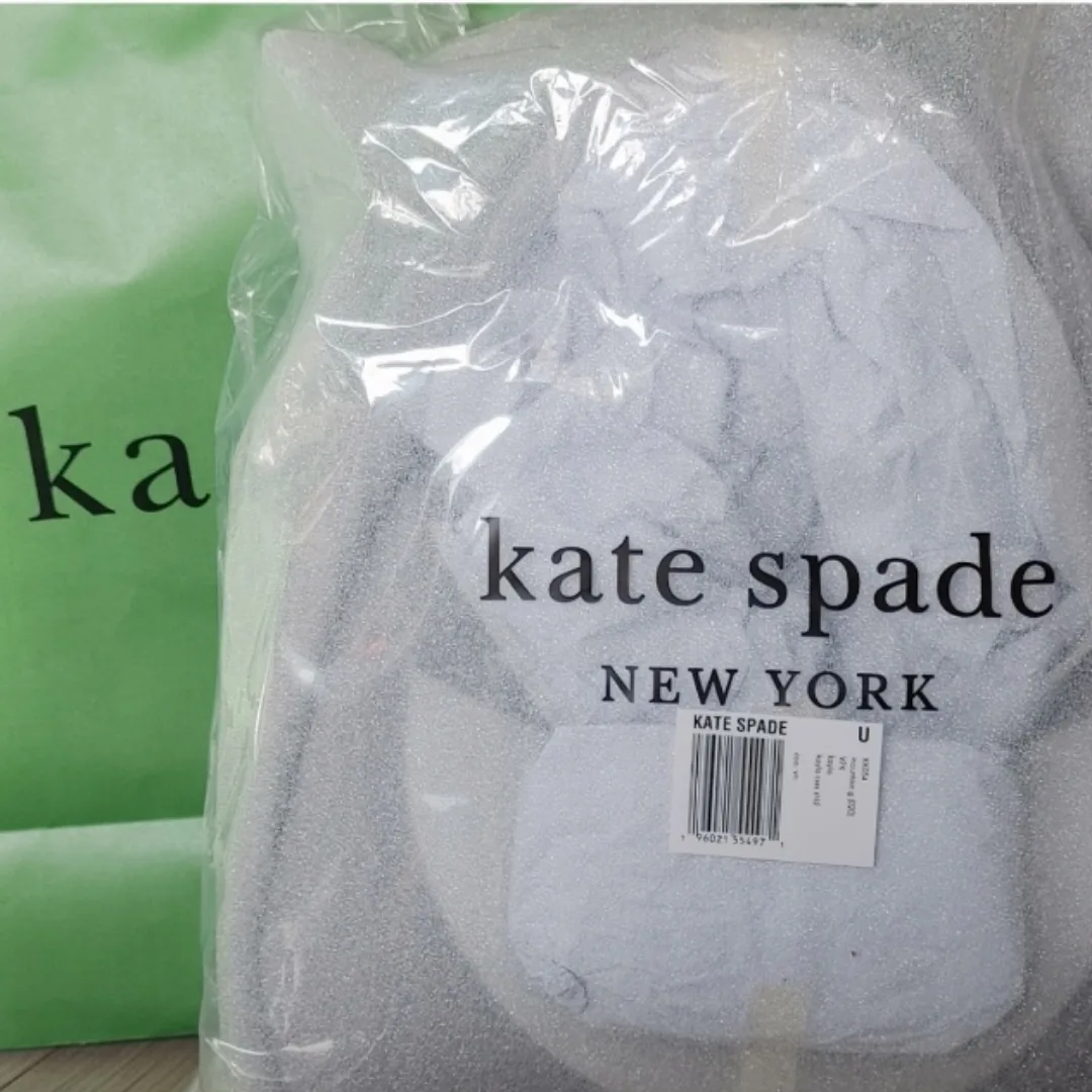 Kate Spade New York Grey Leather Shoulder Bag image indicator(4)