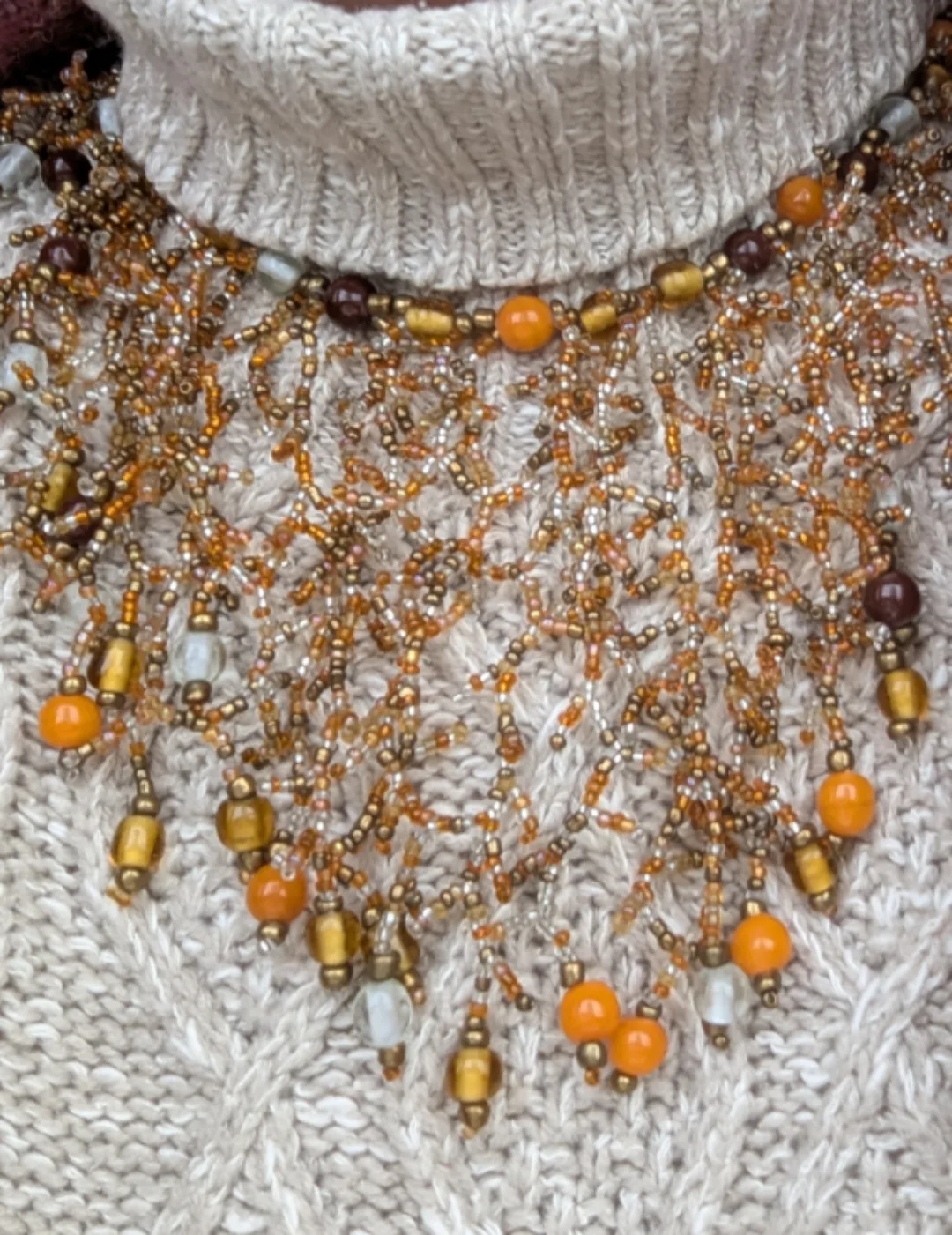 Beaded Statement Necklace thumbnail