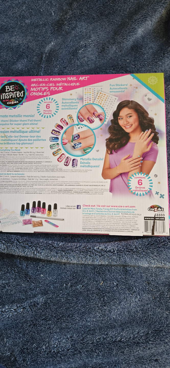 Be Inspired Metallic Rainbow Nail Art Kit - photo 5