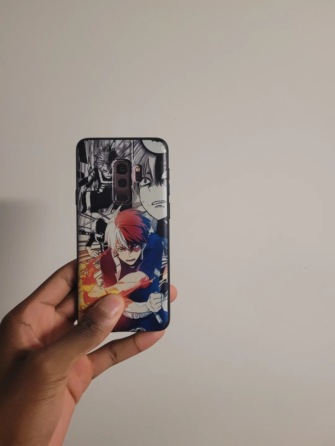 Samsung Galaxy S9+ Phone  with My Hero Academia Design image indicator(2)