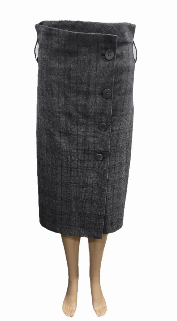 Aritzia Babaton Atelier High-Rise Midi Skirt Size 6 image indicator(5)