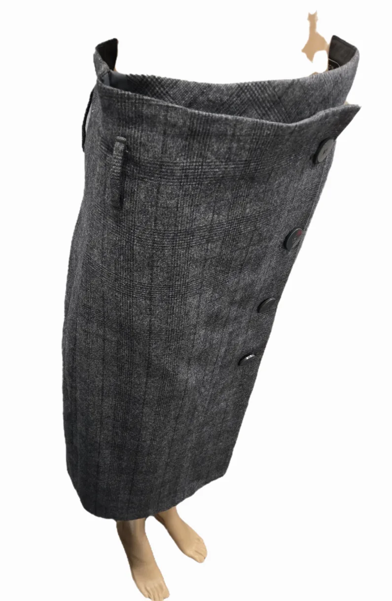 Aritzia Babaton Atelier High-Rise Midi Skirt Size 6 image indicator(6)