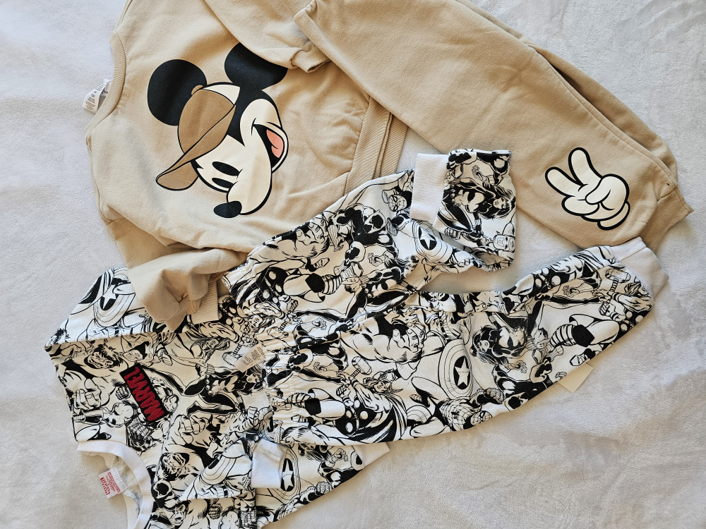 Kids' Marvel and Disney Character Clothing Bundle