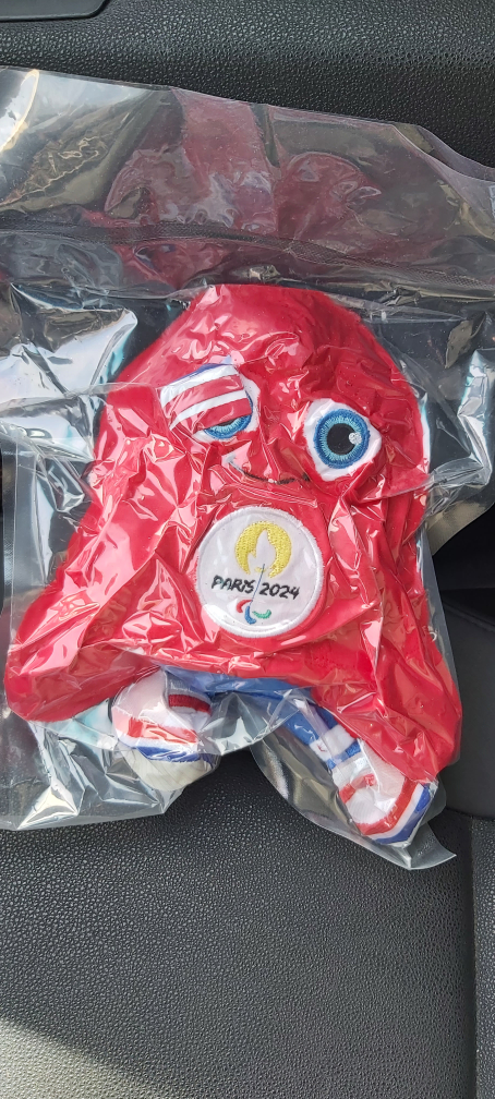 Paris 2024 Olympic Mascot Phryge Plush Toy - photo 2