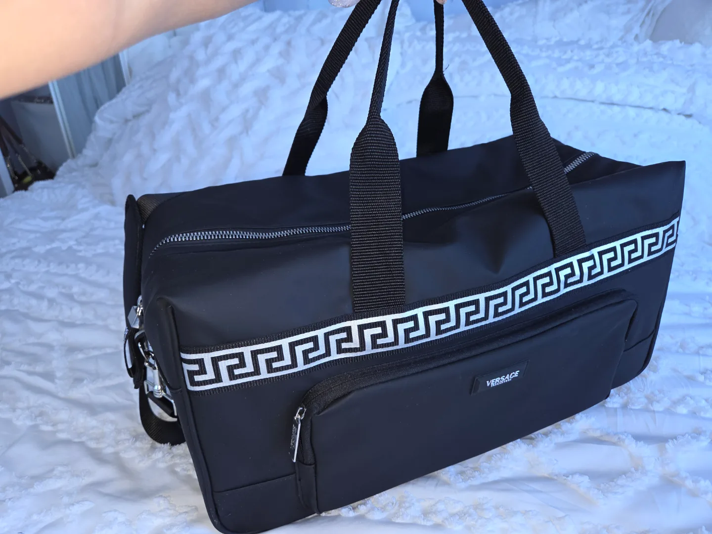 Versace Jeans Couture Black Travel Bag image indicator(2)