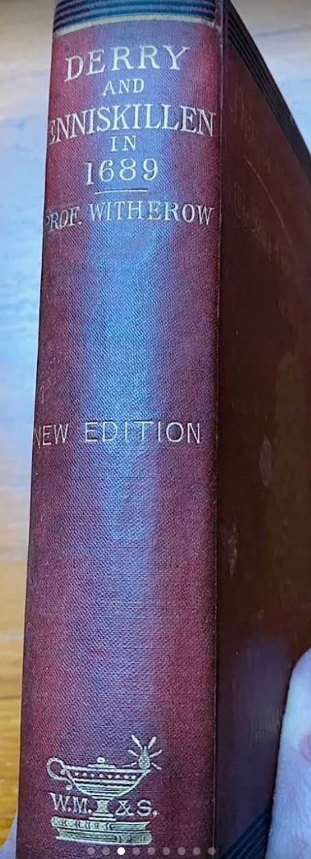 Beautiful  Antique Book,Derry and Enniskillen in year 1688 - 9 image indicator(3)