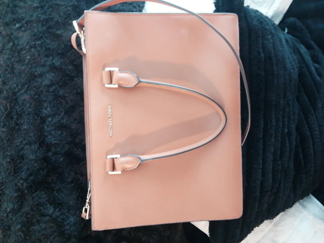 Michael Kors Light Brown satchel handbag thumbnail