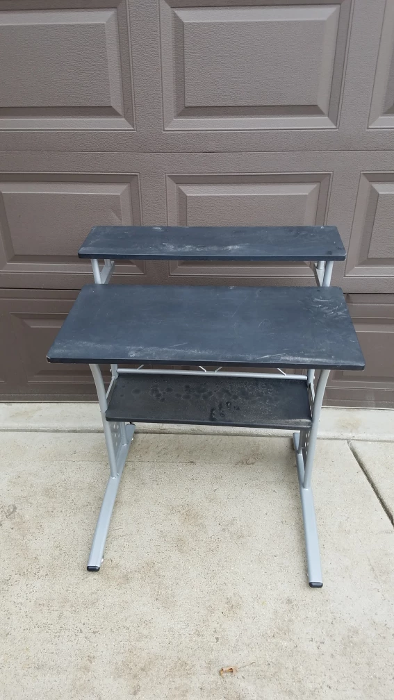Small Computer Desk - Two Tier