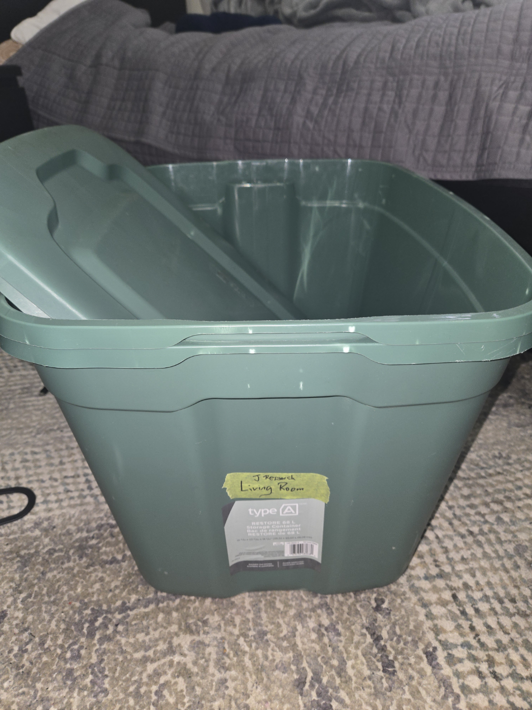 Type A Restore 60L Storage Container