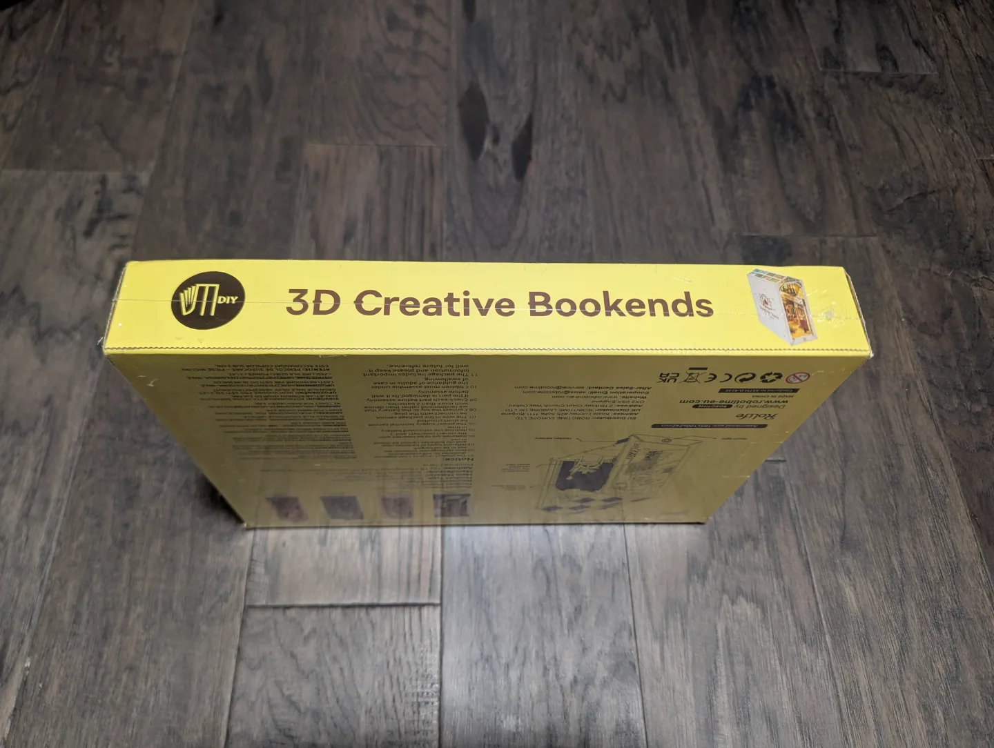 Rolife 3D Creative Bookends Book Nook - Sunshine Town image indicator(6)