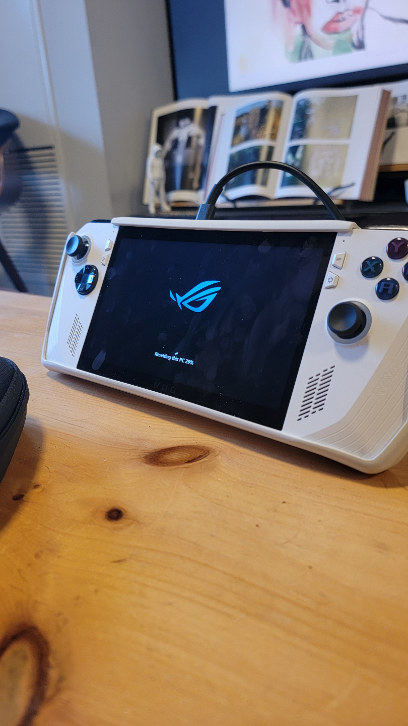 ASUS ROG Ally Handheld Gaming Console - White - photo 3
