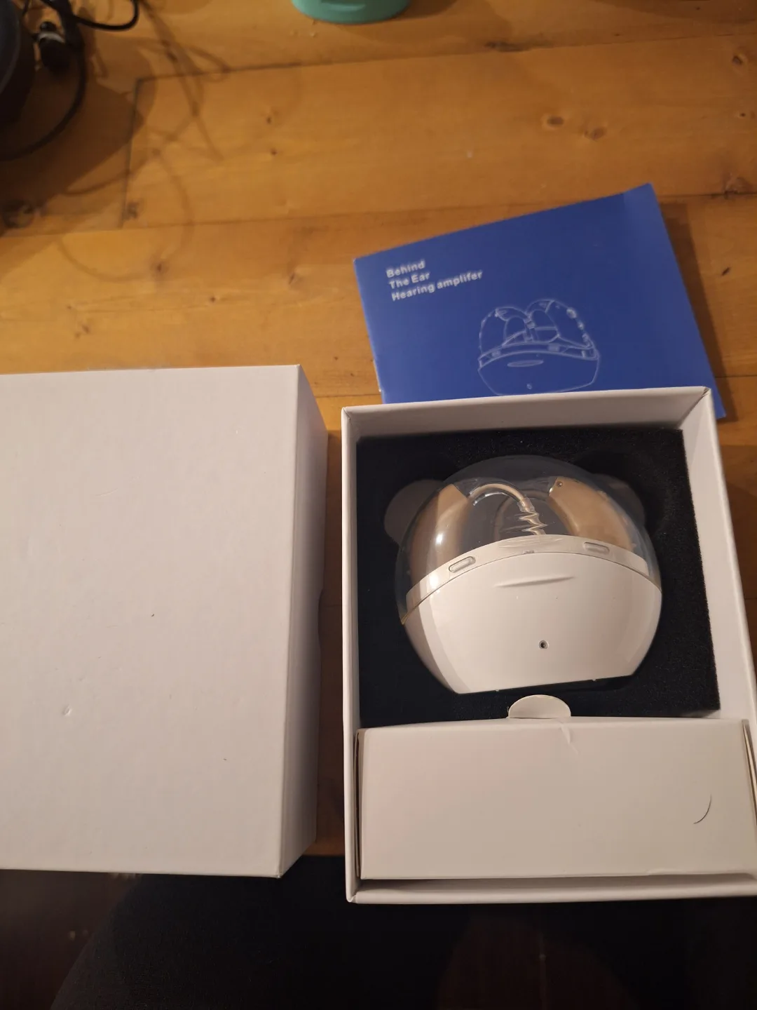 Rechargeable Wireless Hearing Aids with Charging Case image indicator(3)