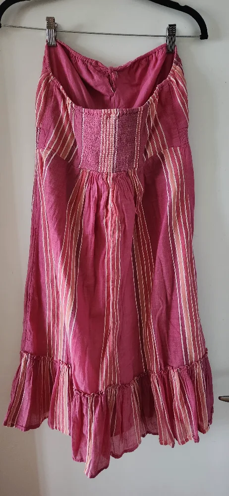 Pink and White Striped Tube Dress image indicator(7)