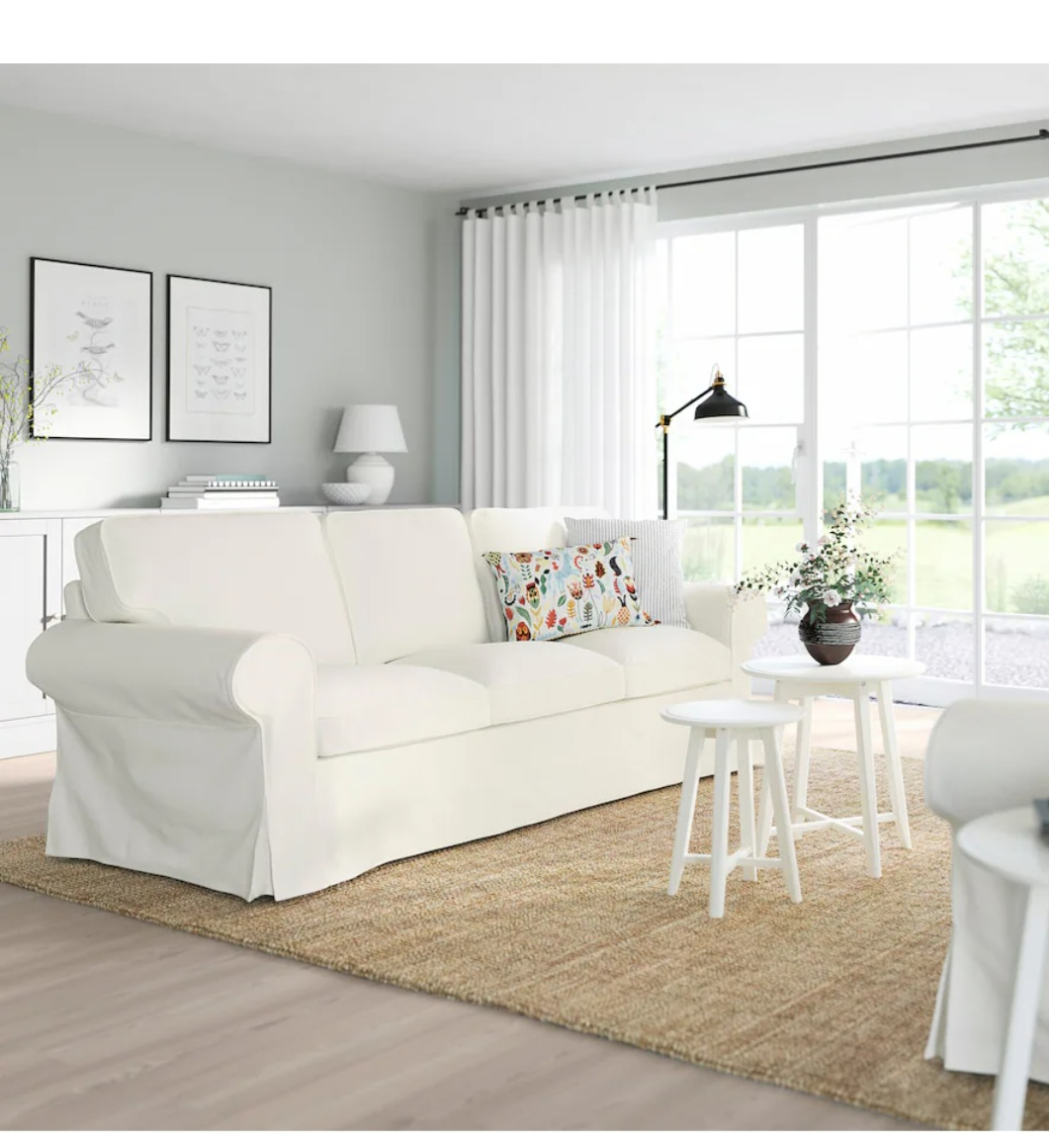 IKEA Sofa - White - photo 3
