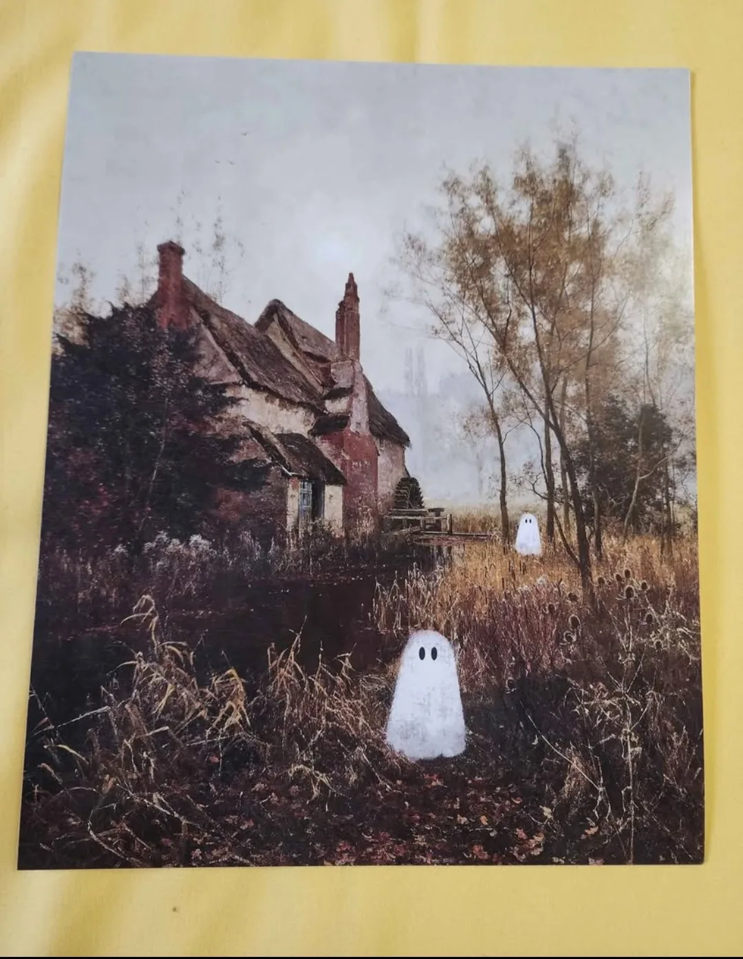 Set of three spooky landscape prints - will include one frame image indicator(4)