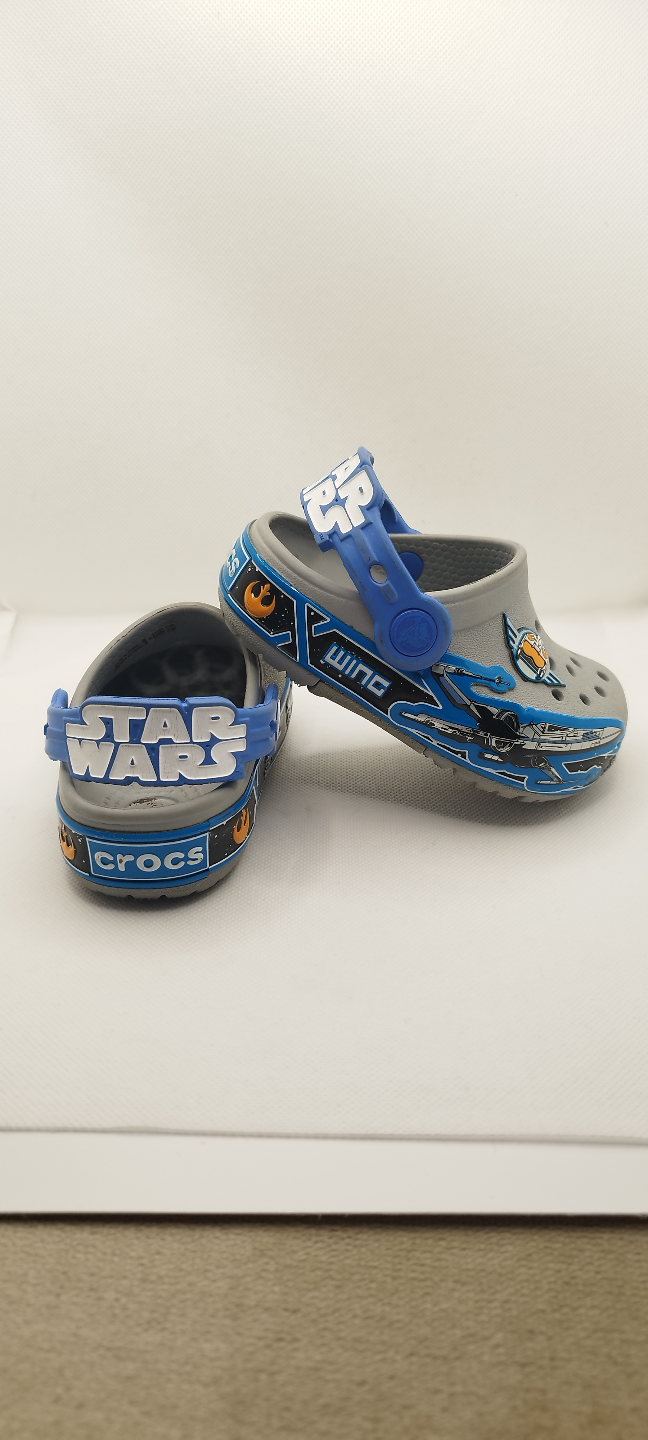 Star Wars Crocs - Size 6 Toddler (light up)