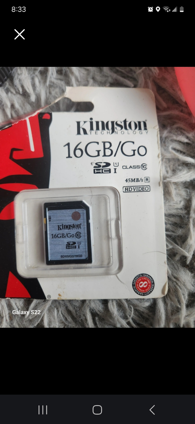 Kingston 16GB Class 10 SD Card