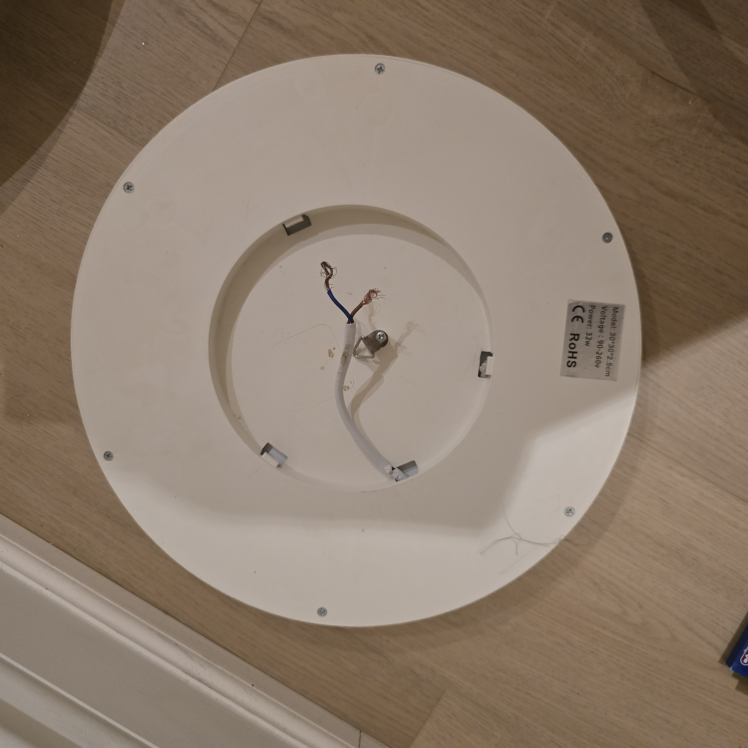 Round LED Ceiling Light Fixture - photo 2