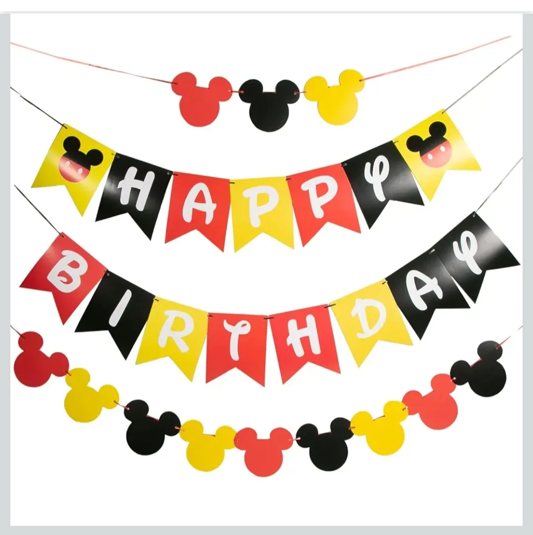 Mickey Mouse Birthday Party Set image indicator(2)