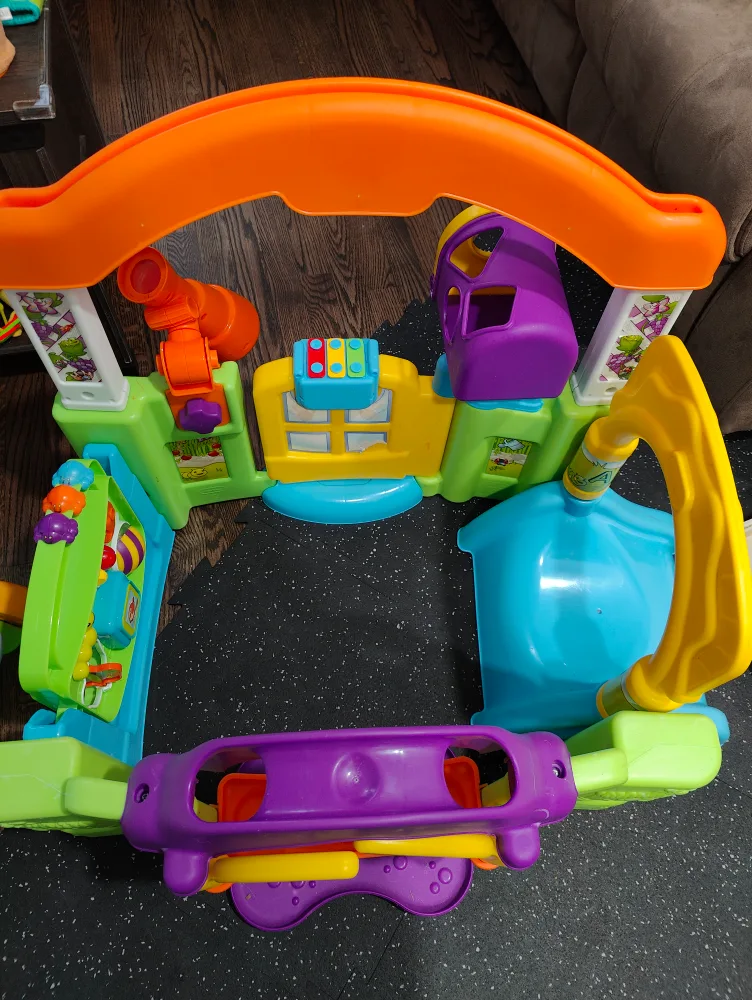 Set of Fisher-Price Baby Activity Centers Car and House image indicator(6)