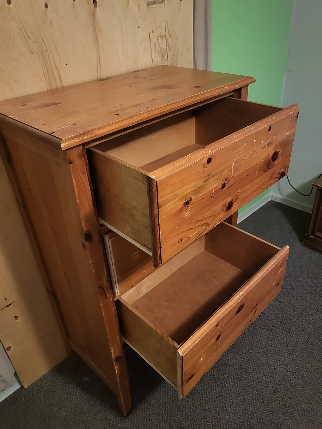 Three-drawer pine dresser- FREE - photo 3