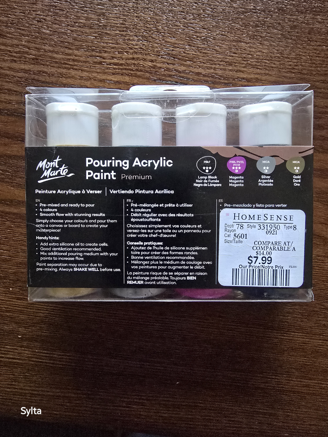 Mont Marte Premium Pouring Acrylic Paint Sets (Various Colours) - photo 3