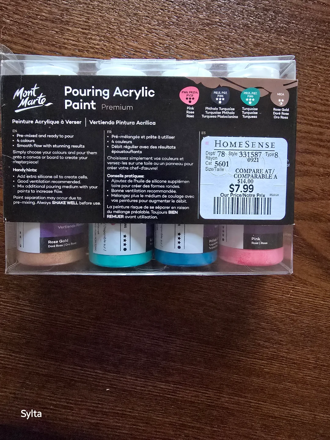 Mont Marte Premium Pouring Acrylic Paint Sets (Various Colours) image indicator(6)