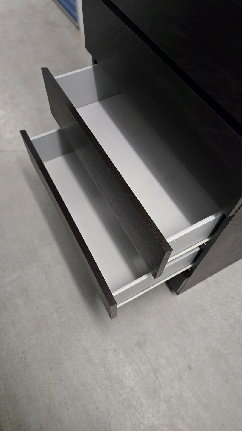 IKEA MALM 5-drawer Chest - Black-Brown - photo 4
