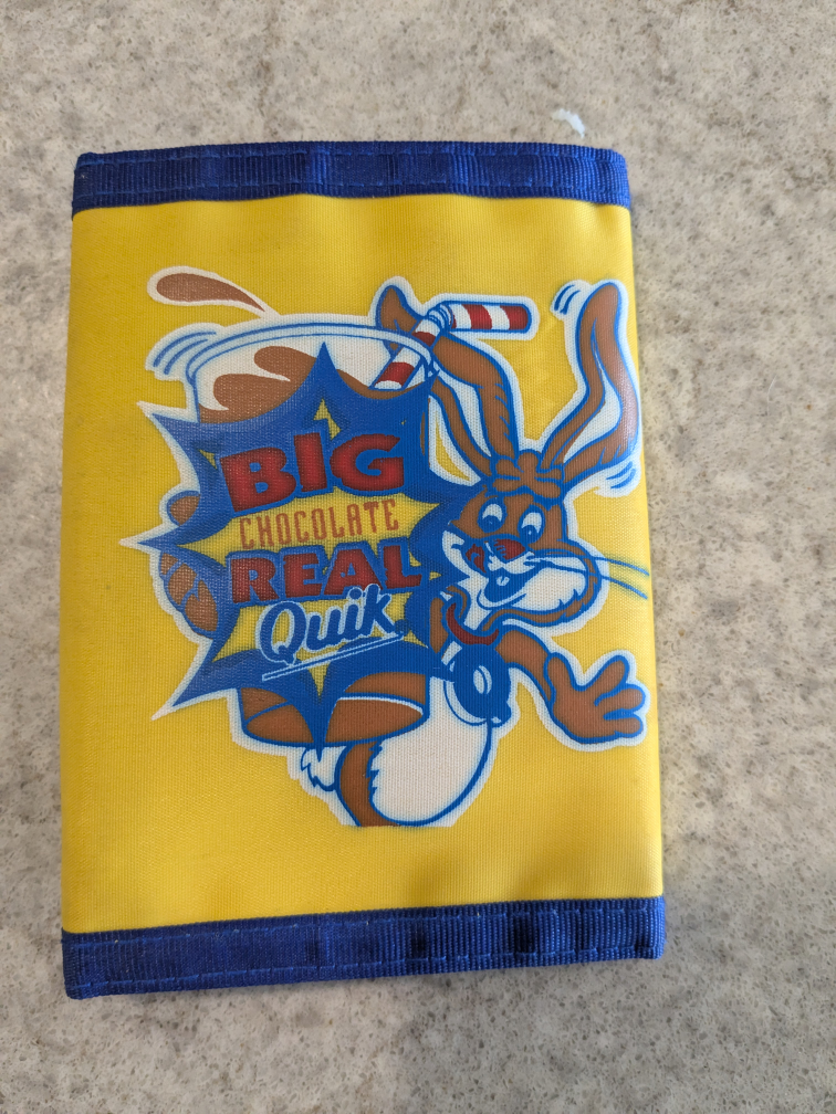 Vintage Nestle Quik Bunny Wallet