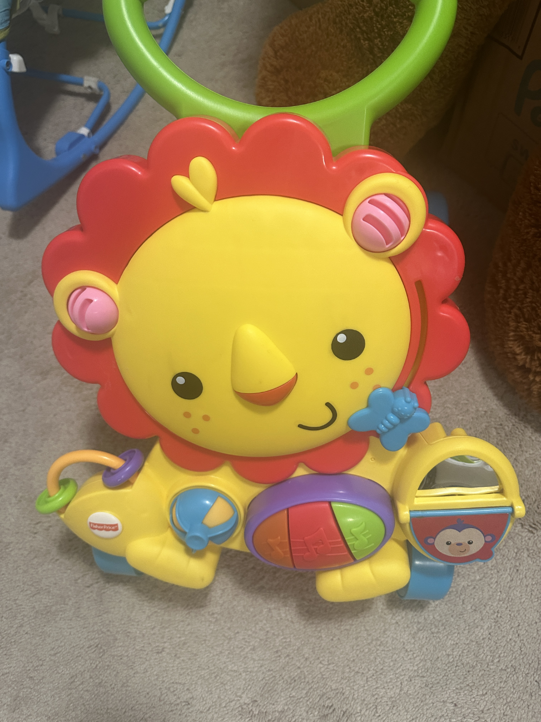 Baby Lion Walker Toy