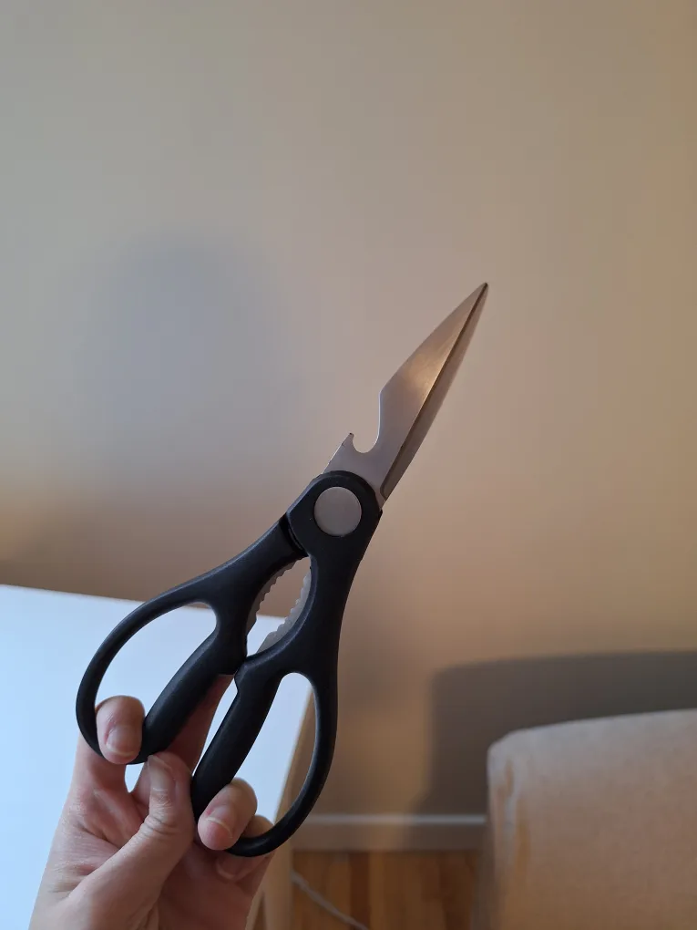 Syvio 12-Piece Black Knife Set with Block image indicator(8)