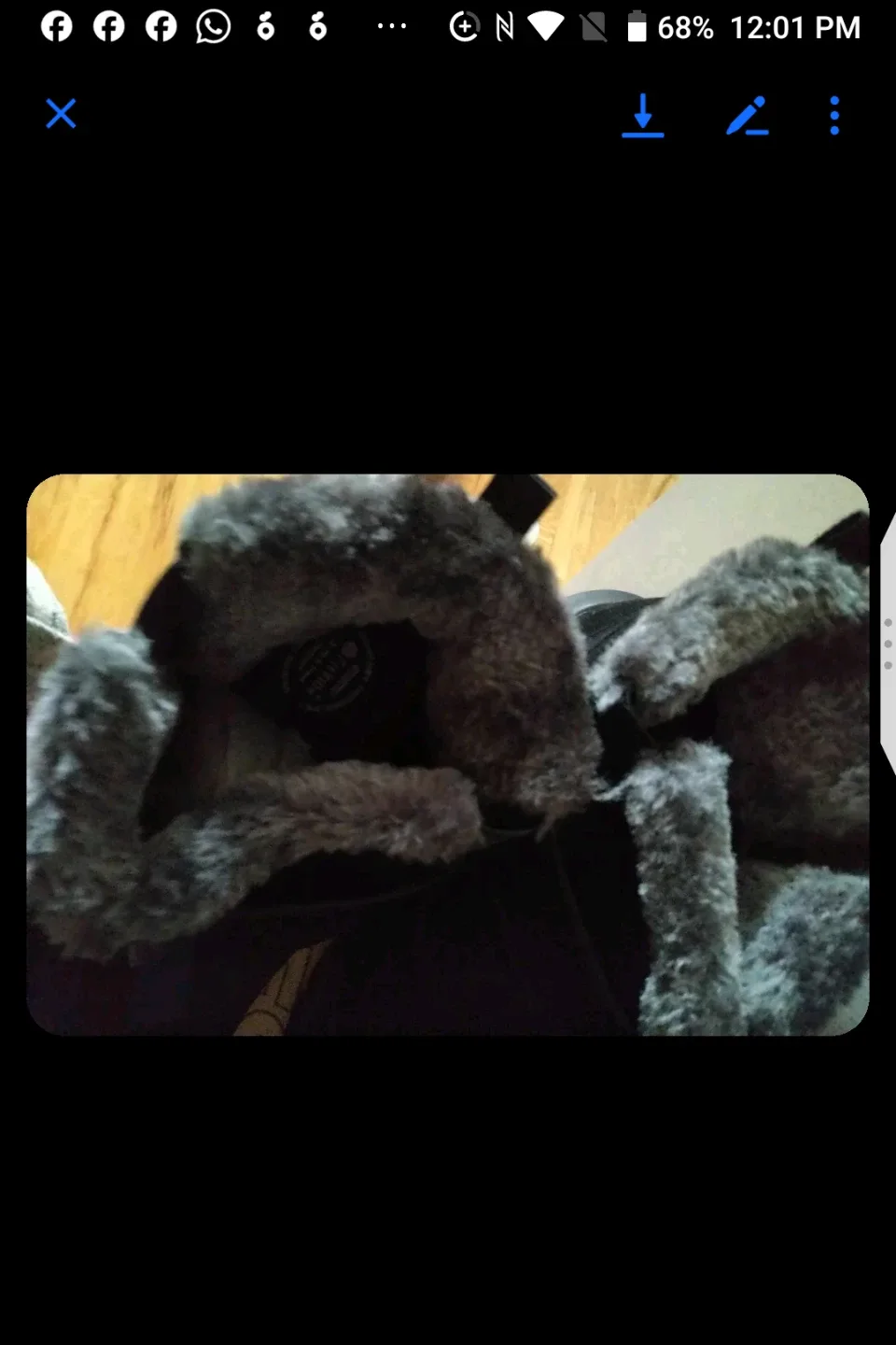 Men's Black Winter Boots with Faux Fur Lining-BNIB image indicator(3)