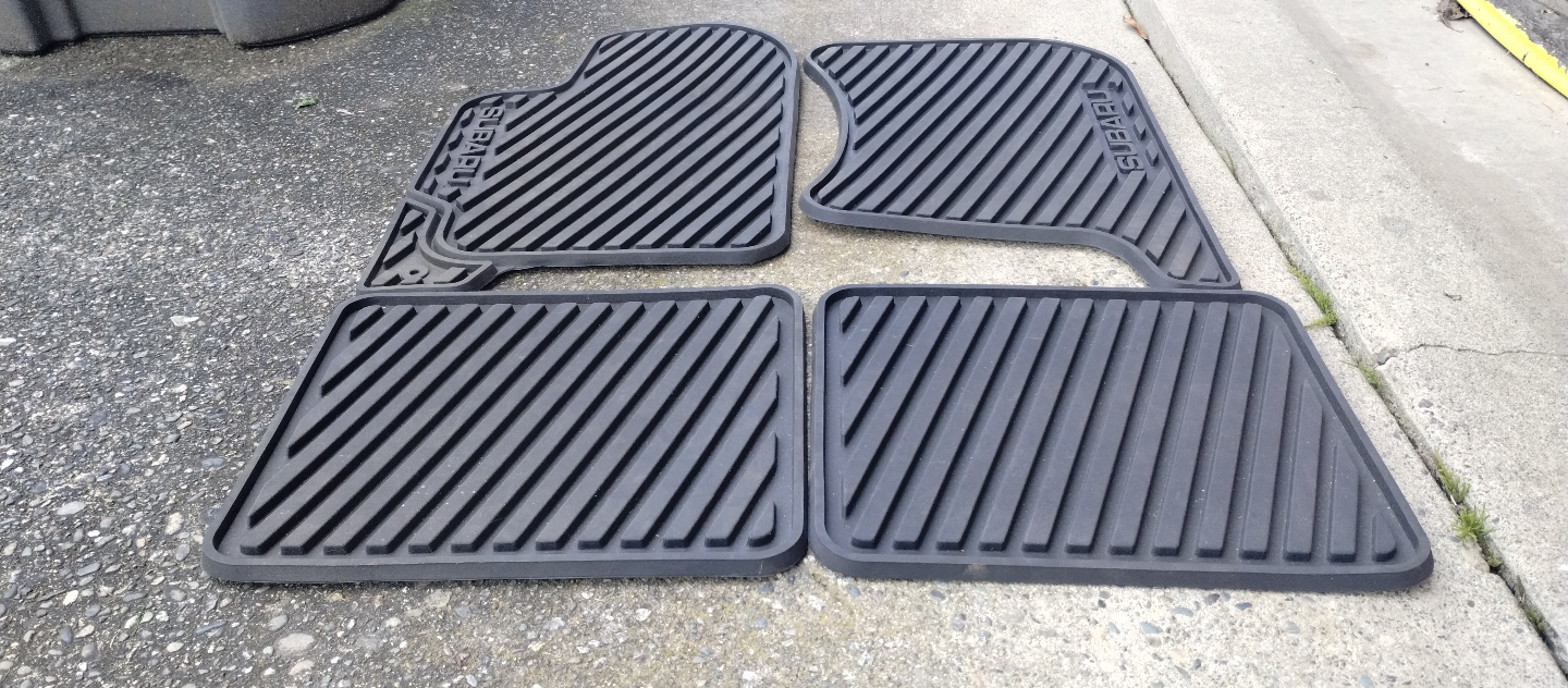 Subaru Forester All Weather Floor Mats 1997-2002