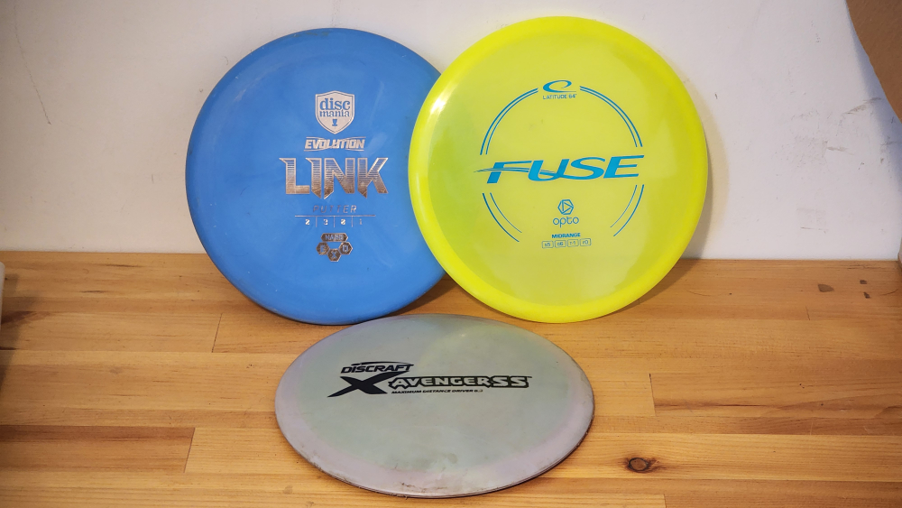 3 Disc Golf Discs - Innova, Discraft, Discmania
