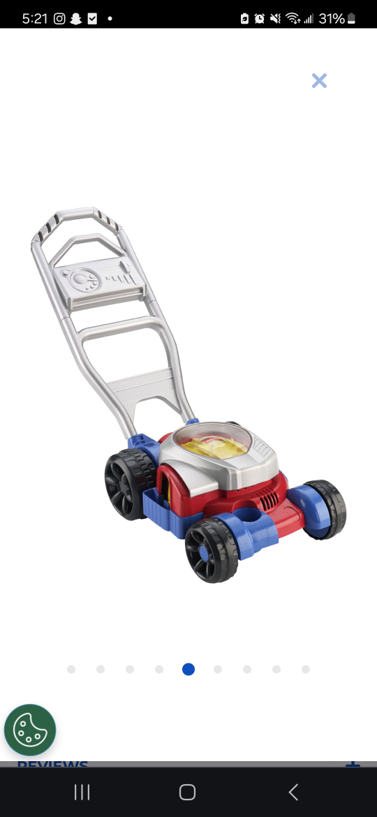 Fisher-Price bubble Lawn Mower