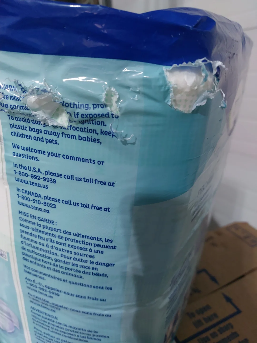 Tena fully breathable brief size M image indicator(4)