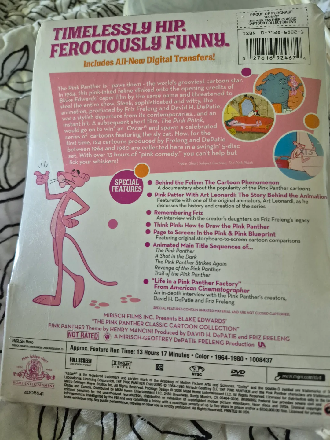 The Pink Panther Classic Cartoon Collection 5-Disc DVD Set image indicator(2)