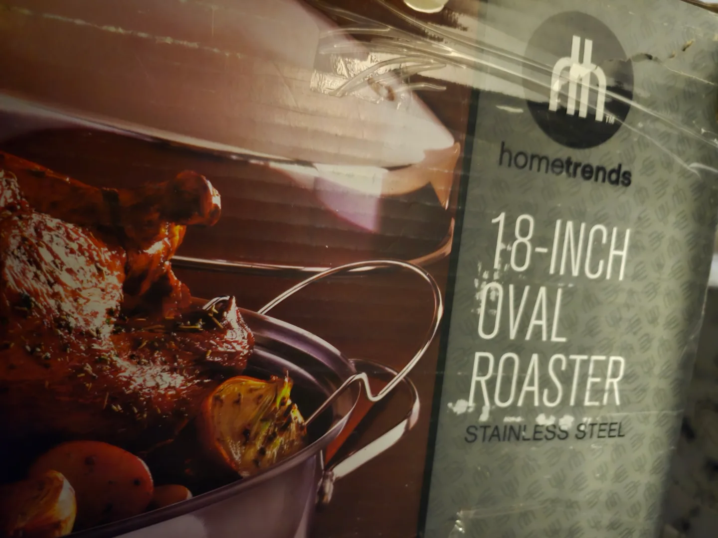 Hometrends 18-inch Oval Roaster image indicator(2)