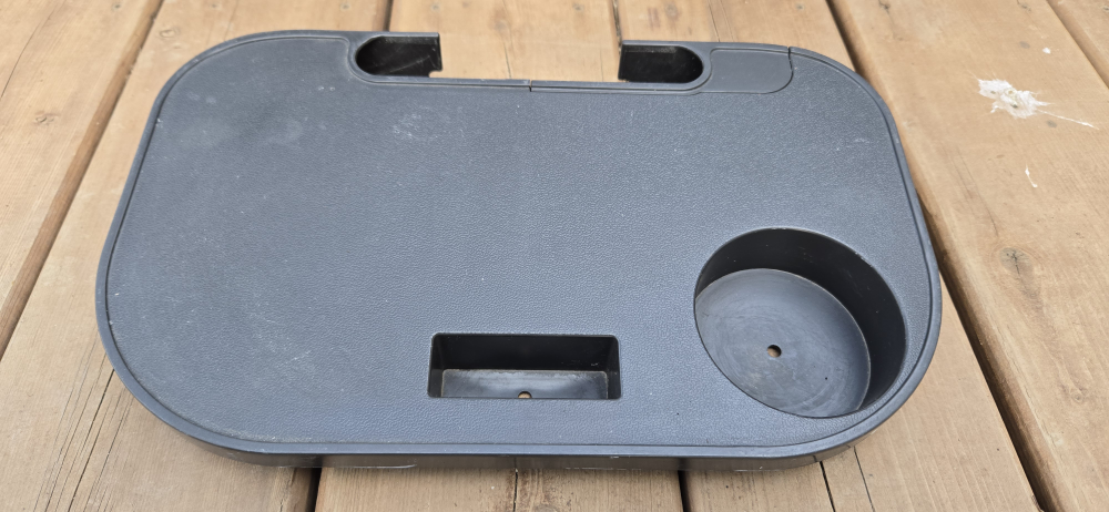 💚Black Plastic Cup Holder Tray for Zero Gravity Chair - photo 2