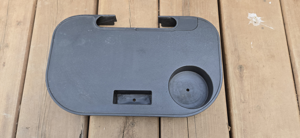 💚Black Plastic Cup Holder Tray for Zero Gravity Chair - photo 3