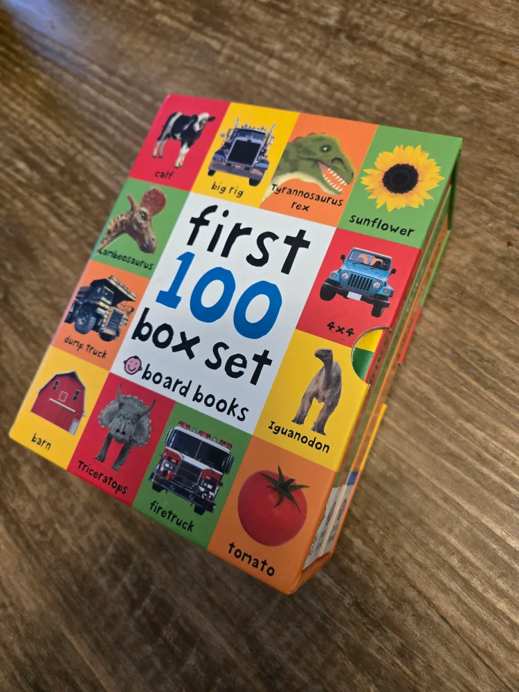 💚 First 100 Box Set Board Books image indicator(2)