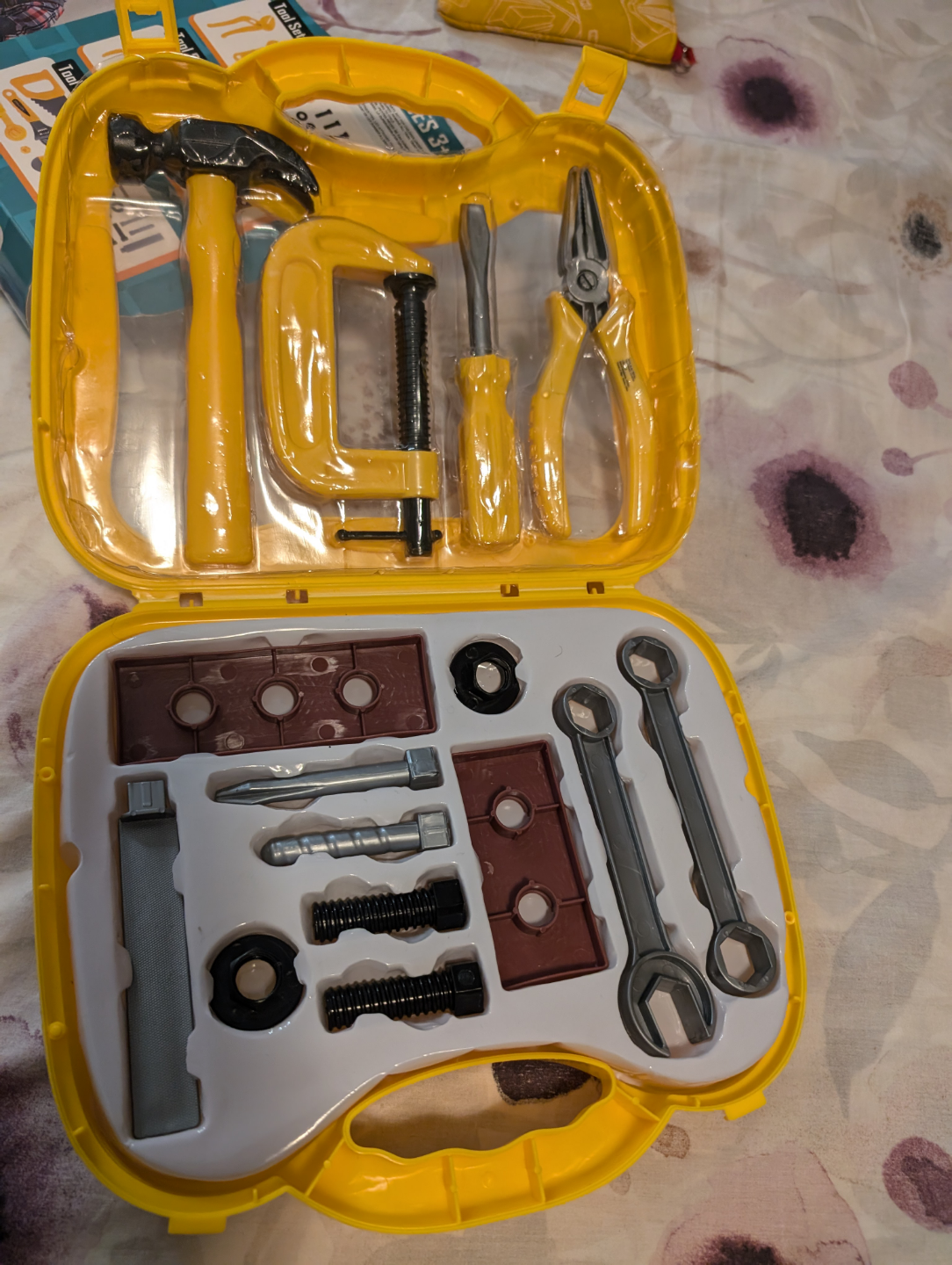 Brand new Buzzy Tough DIY Tool Case Play Set