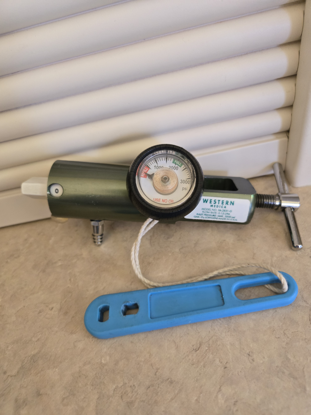 Western Medic YA-2821-C Oxygen Regulator