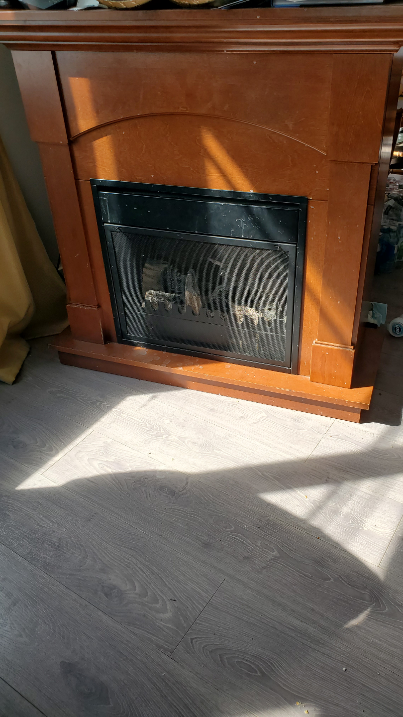 Electric Fireplace Mantel