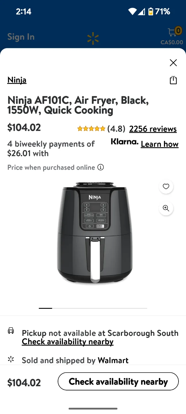 Ninja AF101C 1550W Air Fryer image indicator(3)