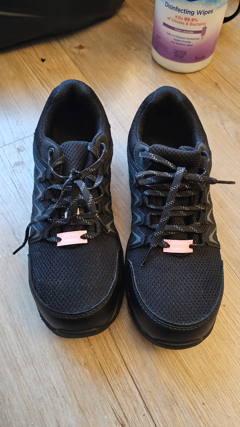women's steel toe/work shoes size 9 thumbnail
