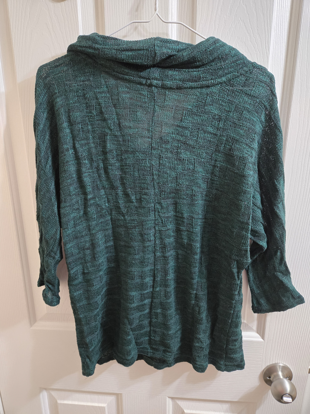 Kismet Women's Cowl Neck 3/4 Sleeve Sweater - Size L - photo 3