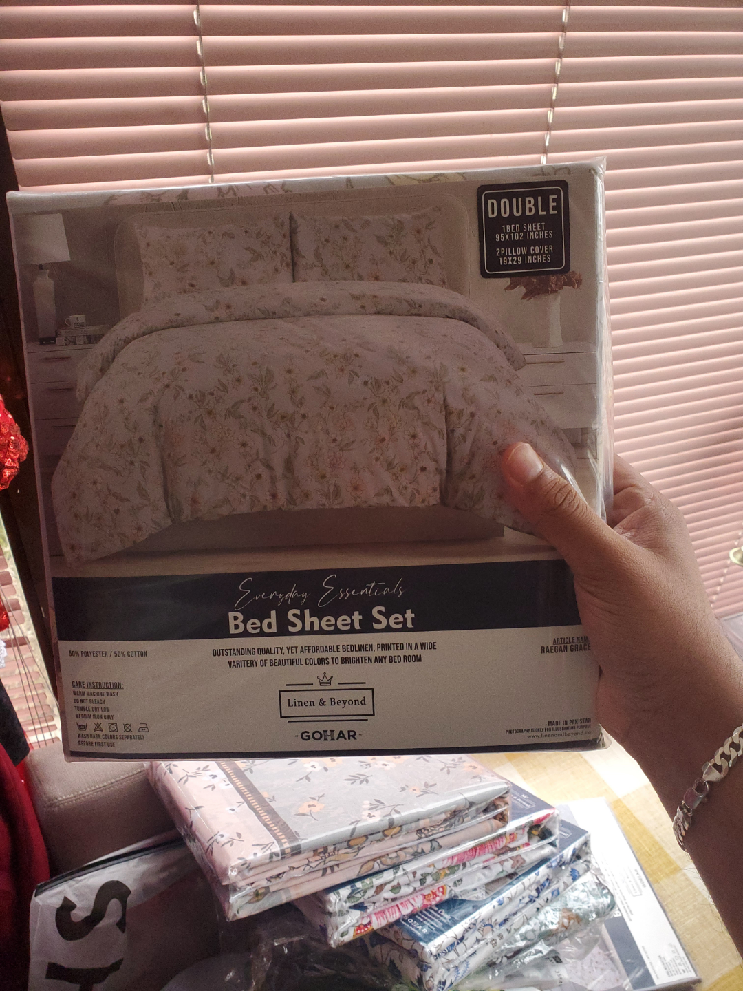 King Floral Bed Sheet Set - Linen & Beyond - photo 2