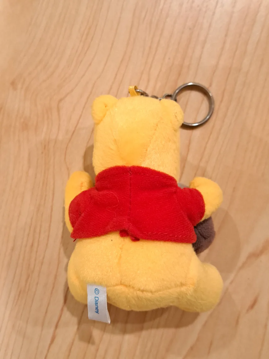 4" Winnie the Pooh Plush Keychain image indicator(2)