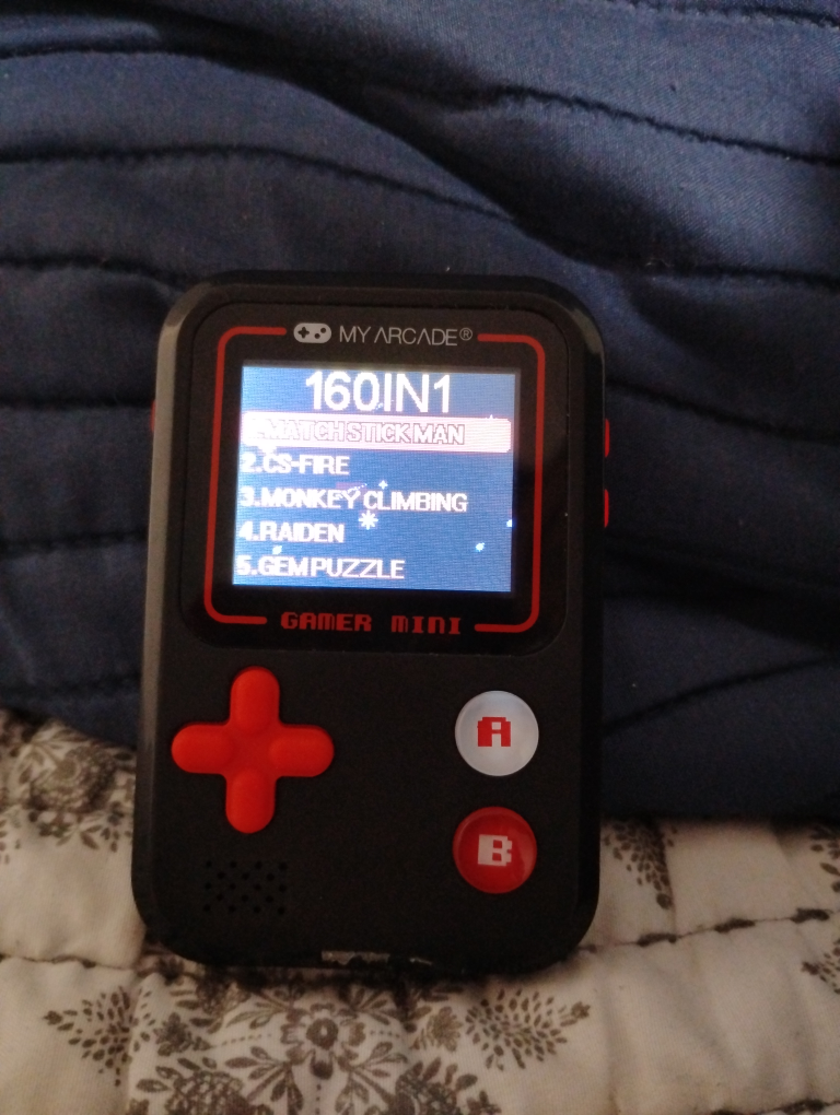 My Arcade Gamer Mini 160-in-1 Handheld Game Player - photo 5